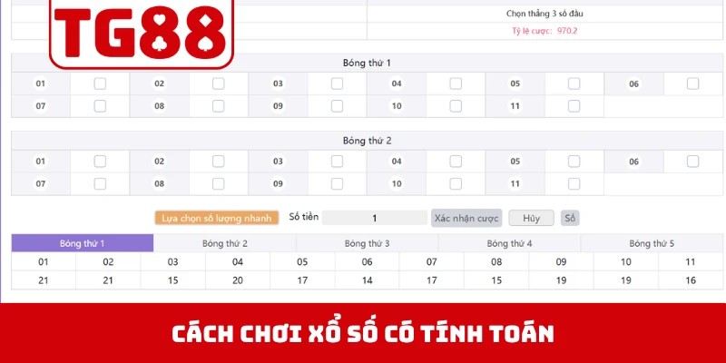 Cách chơi xổ số có tính toán, tối ưu cơ hội trúng thưởng