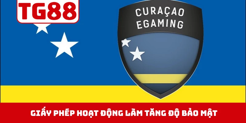 Các chứng chỉ kết hợp giấy phép hoạt động làm tăng độ bảo mật