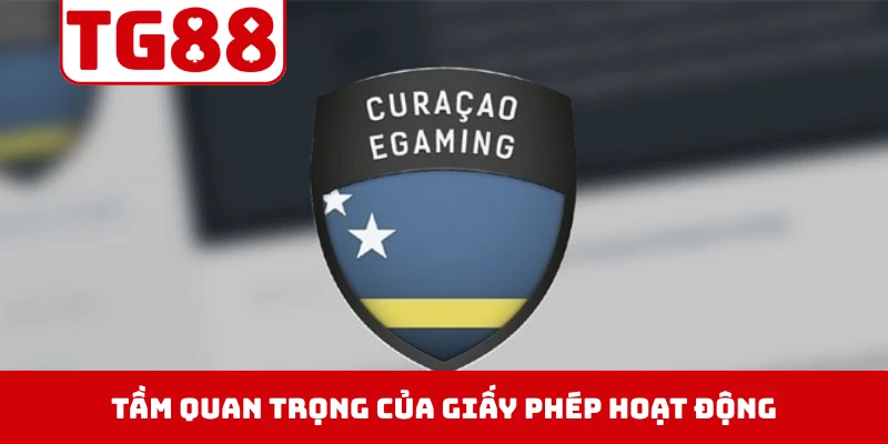 Tầm quan trọng của giấy phép hoạt động đối với nhà cái